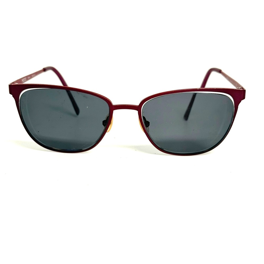 MODO 4213 Purple Cat Eye Metal Sunglasses 52-16-140 Matte Plum Frames